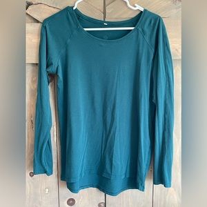Lululemon Athletica long sleeve running shirt